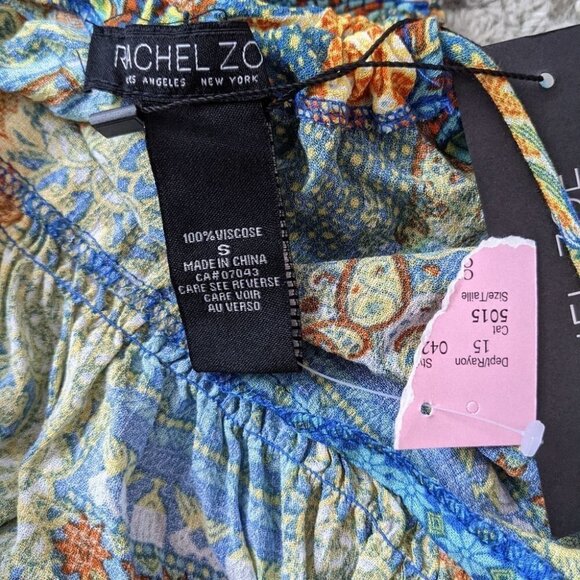 Nwt RACHEL ZOE Boho skirt and top set size Small @i - Picture 7 of 14